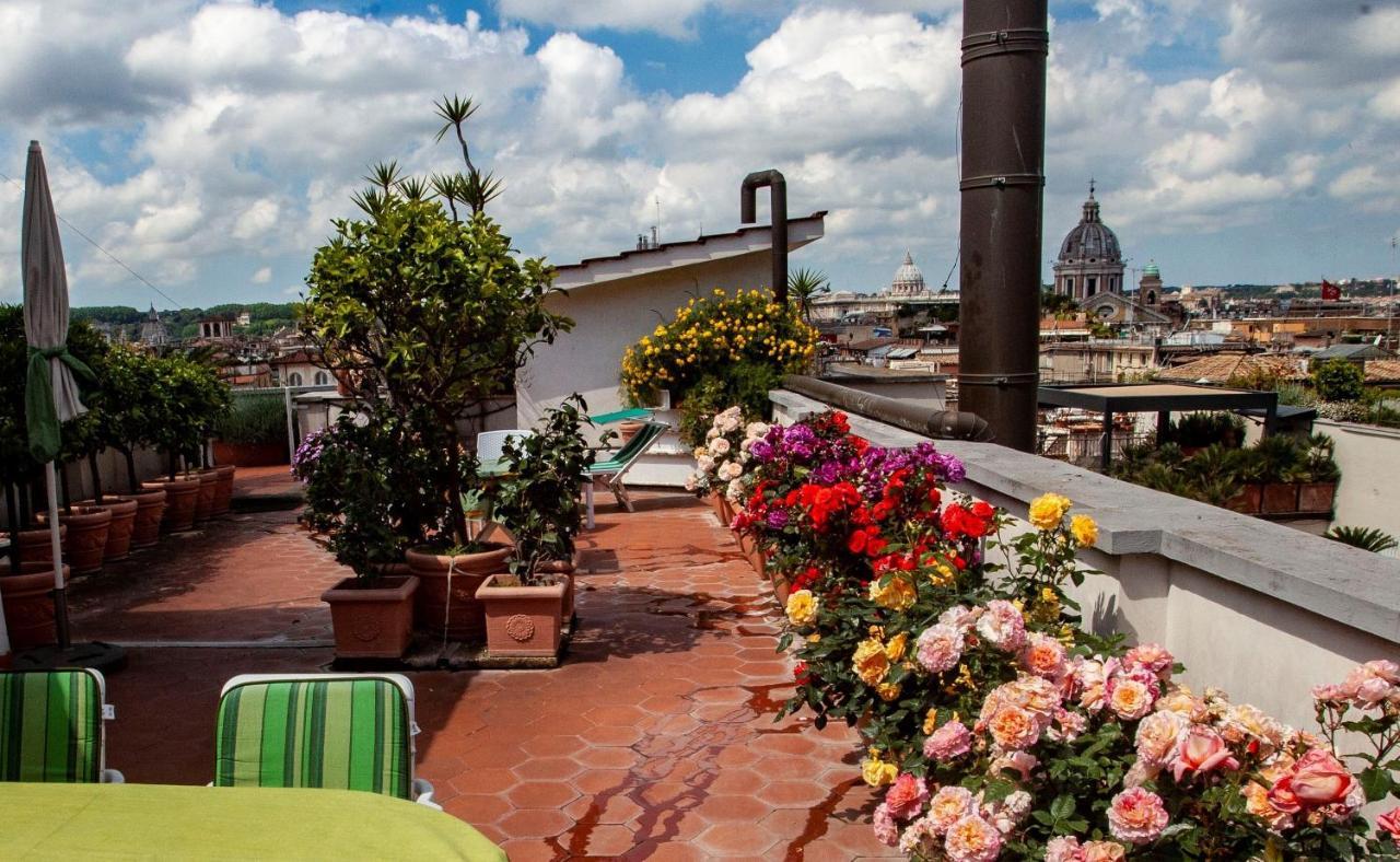 Apartment Spanish Steps With Panoramic Roof-Terrace โรม ภายนอก รูปภาพ