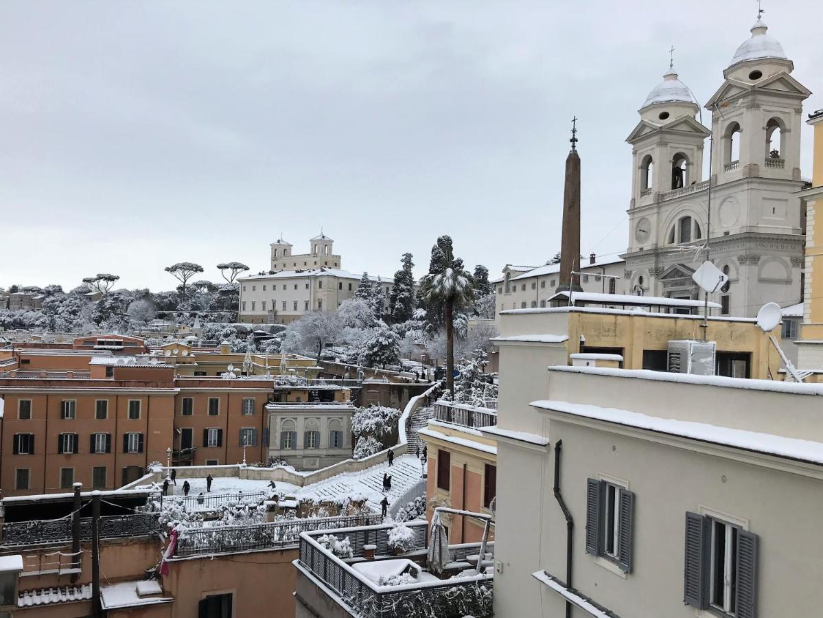 Apartment Spanish Steps With Panoramic Roof-Terrace โรม ภายนอก รูปภาพ
