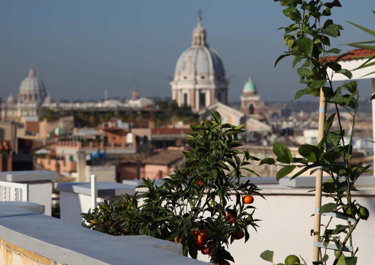 Apartment Spanish Steps With Panoramic Roof-Terrace โรม ภายนอก รูปภาพ